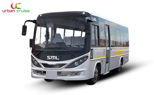 23 seater pack glass SML mini bus on rent in Mumbai